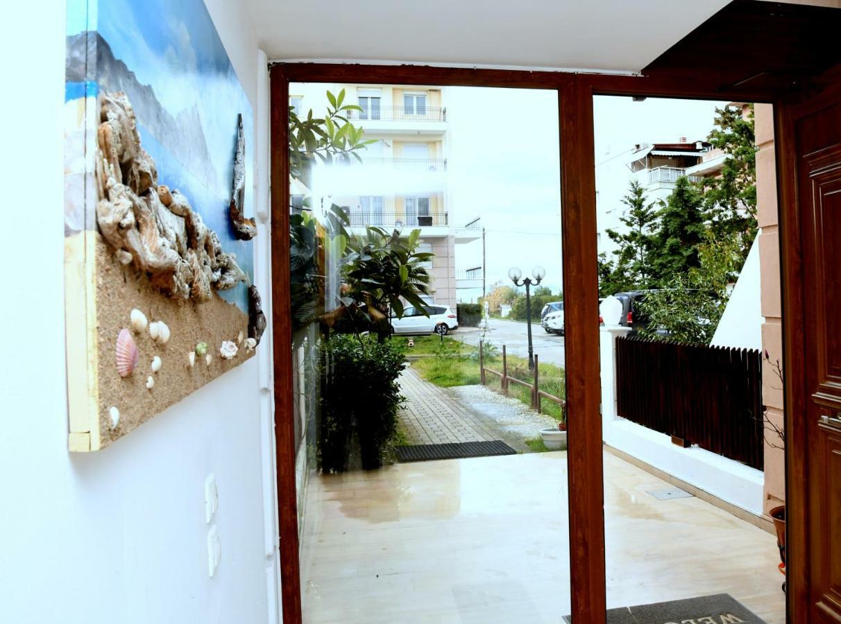 Studio On The Beach With Private Garden Ajía Triáda Eksteriør bilde