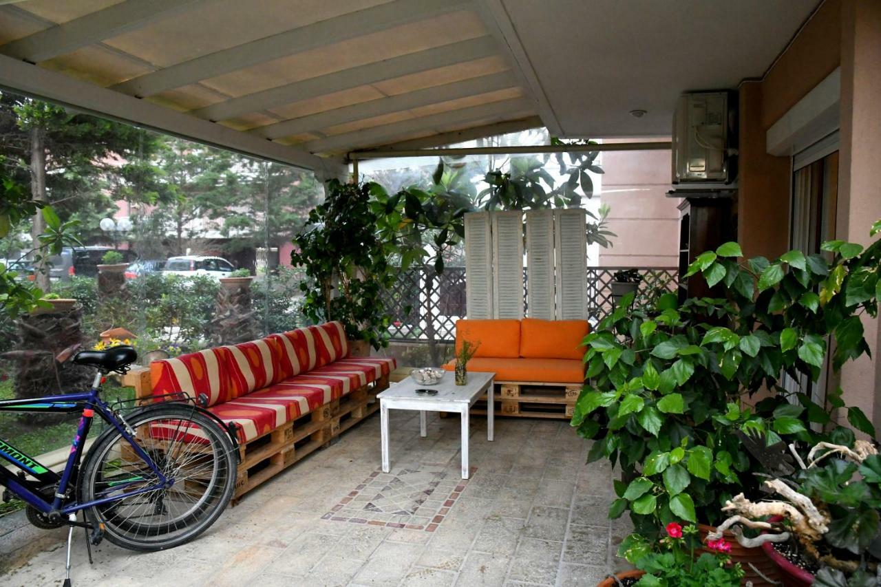 Studio On The Beach With Private Garden Ajía Triáda Eksteriør bilde
